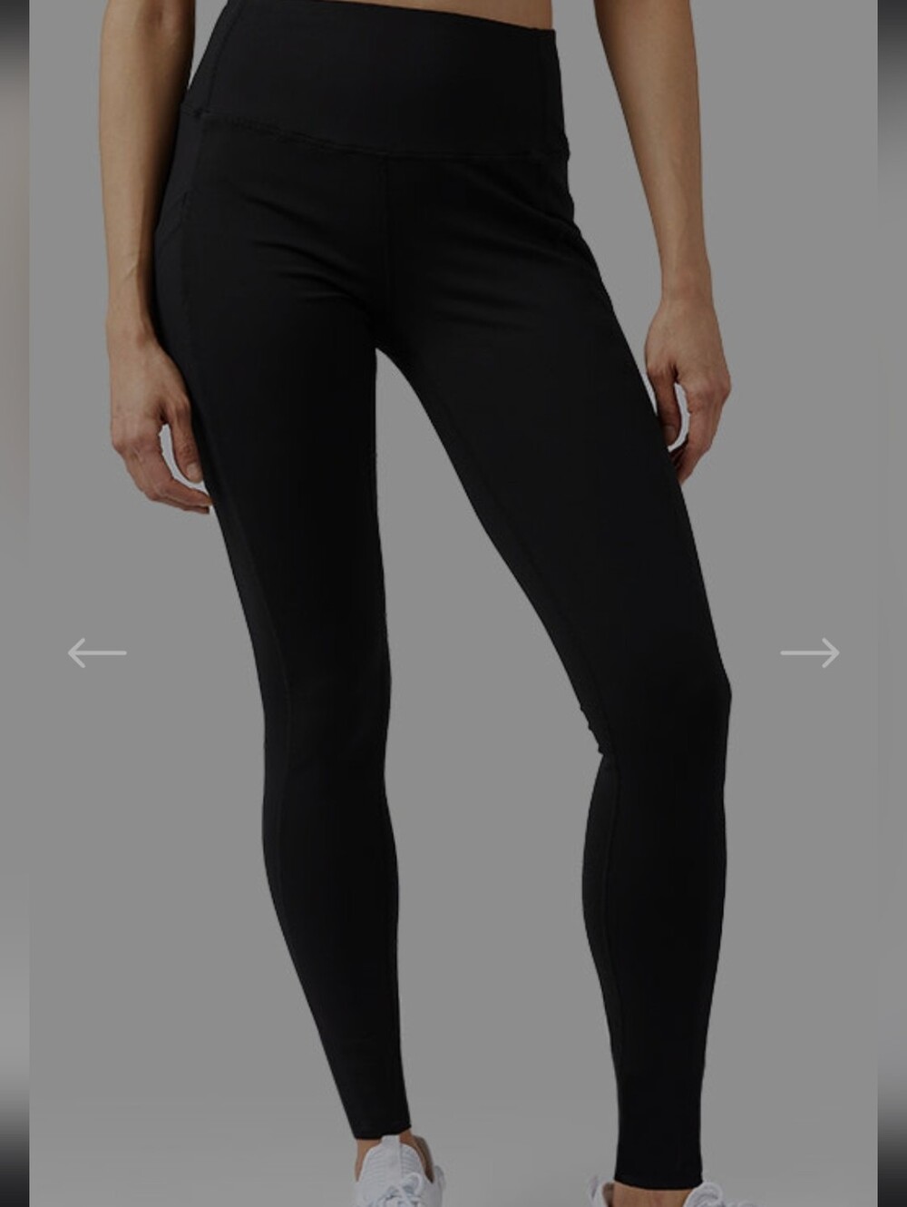 *PLS READ BEFORE BUYING*32 Degrees Black and Plum High-Rise Performance Leggings